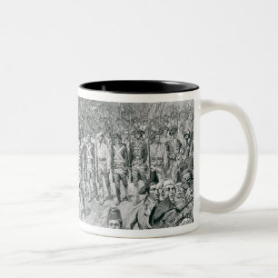 The Continental Army Marching Down the Old Two-Tone Coffee Mug