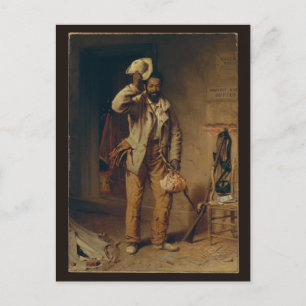 The Contraband, Wood - Civil War African American Postcard