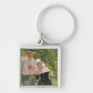 The Convalescent, 1896 Keychain