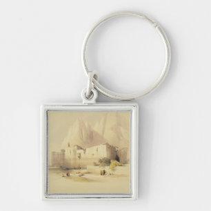 The Convent of St. Catherine, Mount Sinai, Februar Keychain