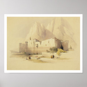 The Convent of St. Catherine, Mount Sinai, Februar Poster