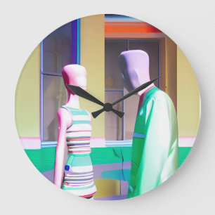 The Conversation Large Clock