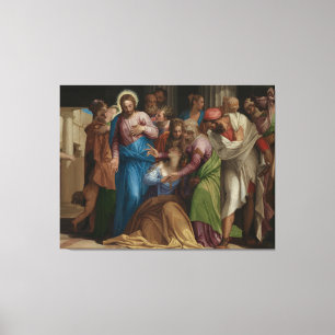 The Conversion of Mary Magdalene Canvas Print