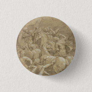 The Conversion of Saint Paul 1 Inch Round Button