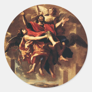 The Conversion of Saint Paul Classic Round Sticker