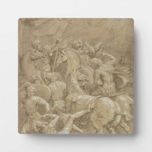 The Conversion of Saint Paul Plaque