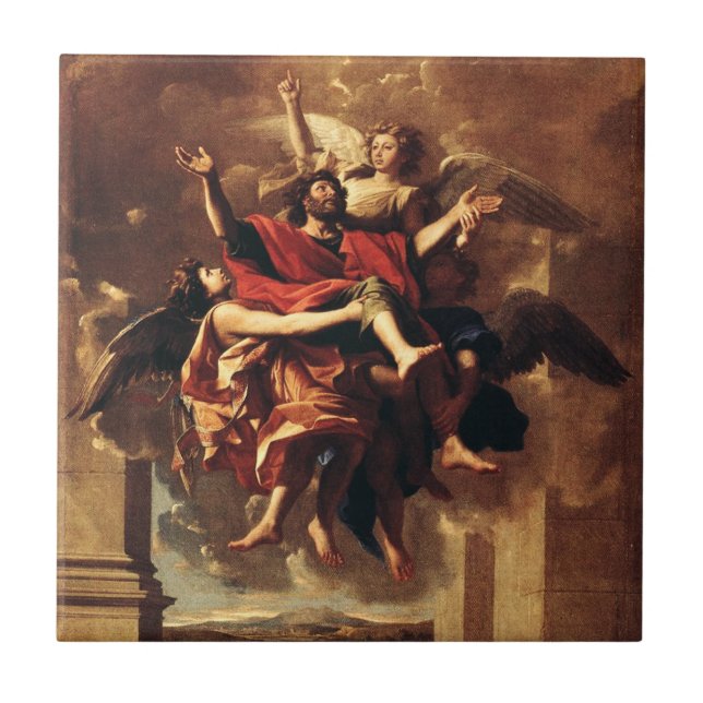 The Conversion of Saint Paul Tile (Front)