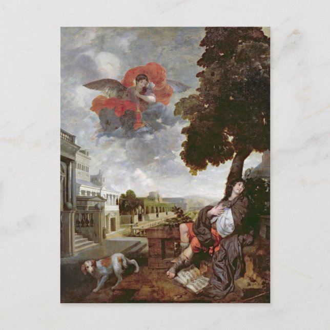 The Conversion of St. Augustine, c.1663 Postcard (Front)