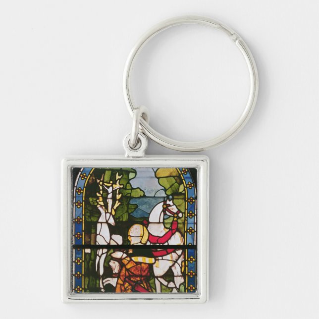 The Conversion of St. Eustace Keychain (Front)