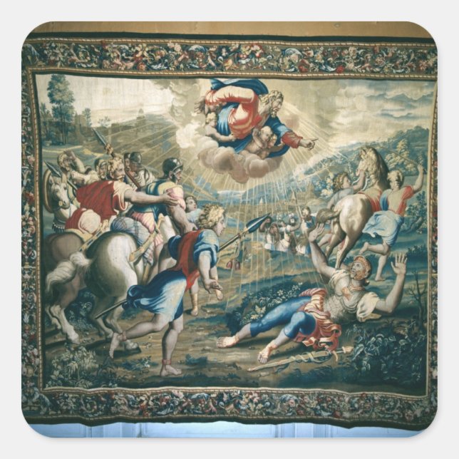 The Conversion of St. Paul Square Sticker (Front)