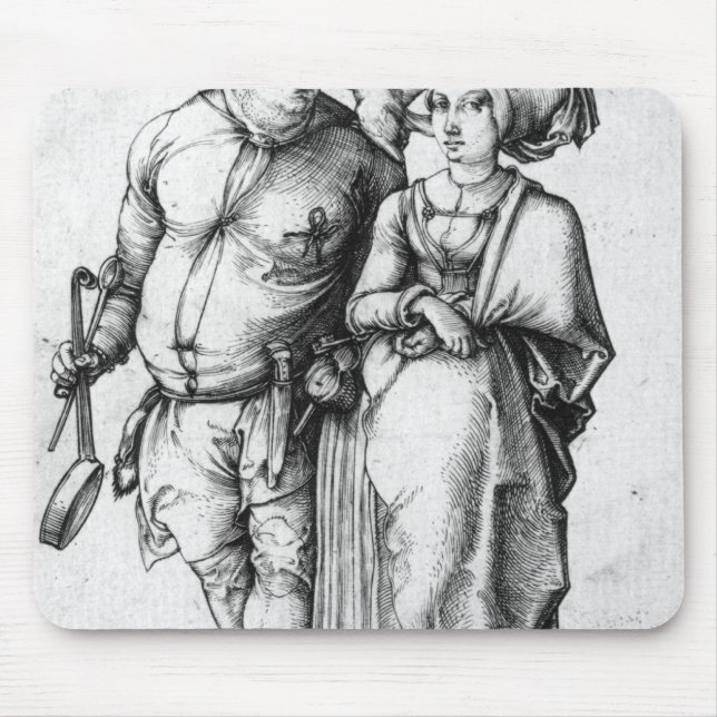 The Cook and his Wife Mouse Pad (Front)
