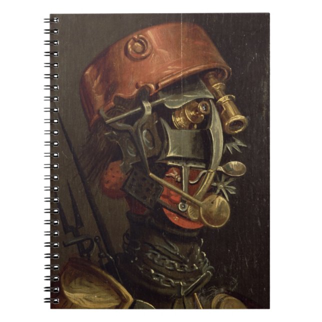 The Cook (oil on panel) Notebook (Front)