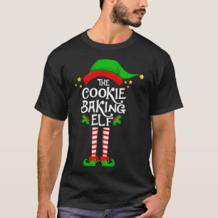 The Cookie Baking Elf Christmas Family Matching Gr T-Shirt