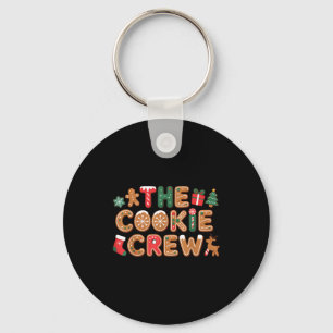 The Cookie Crew Christmas Baking Cookie Lover Kids Keychain