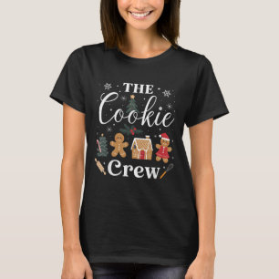The Cookie Crew Christmas Baking Cookie Lover Kids T-Shirt