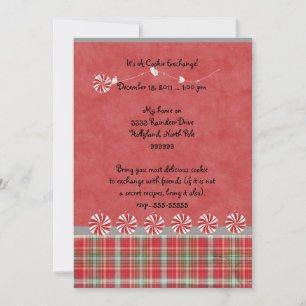 The Cookie Exchange invitation