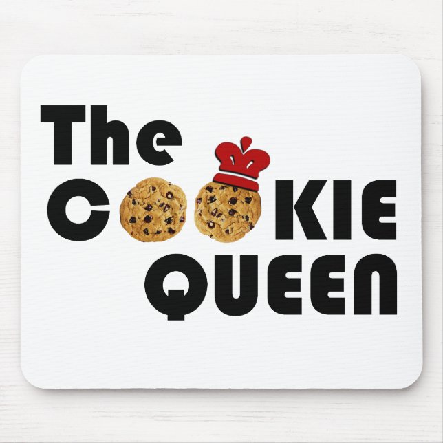 The Cookie Queen Mouse Pad (Front)