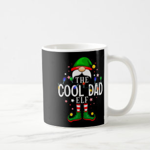 The Cool Dad Elf Christmas Family Pajama Party Coffee Mug