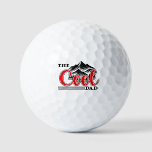 The cool dad golf balls