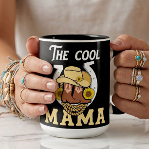 The Cool Mama   Mother’s Day Unique Two-Tone Coffee Mug