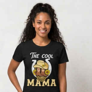 The Cool Mama Western Mother’s Day Unique T-Shirt
