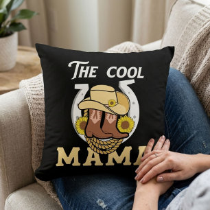 The Cool Mama Western Mother’s Day Unique Throw Pillow