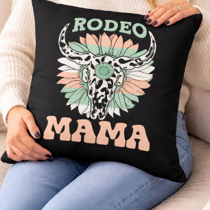 The Cool Mama   Western Mother’s Day Unique Throw Pillow