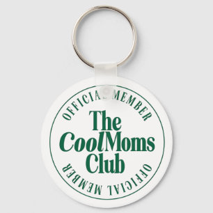 The Cool Moms Club Retro Green Keychain