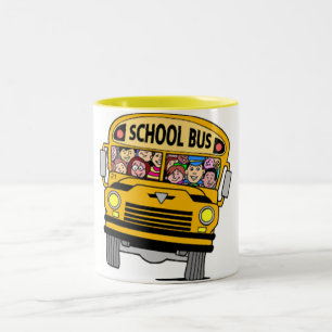 THE **COOLEST BUS DRIVER** Two-Tone COFFEE MUG