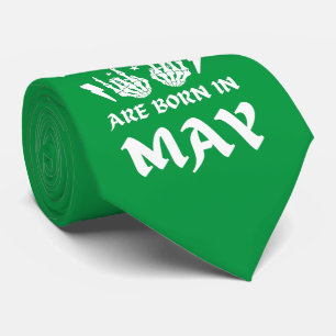 THE COOLEST DUDES ARE BORN IN MAY birthday Tie