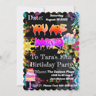 The Coolest Place Personalized Invitation
