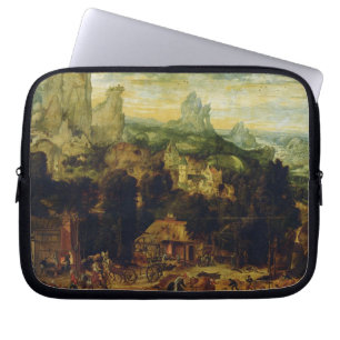 The Coppermine (oil on panel) Laptop Sleeve