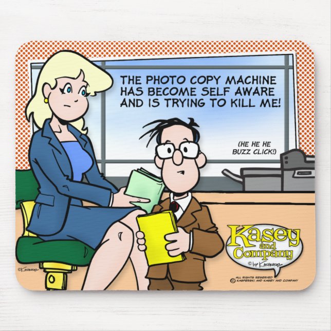The Copy Machine Mouse Pad (Front)