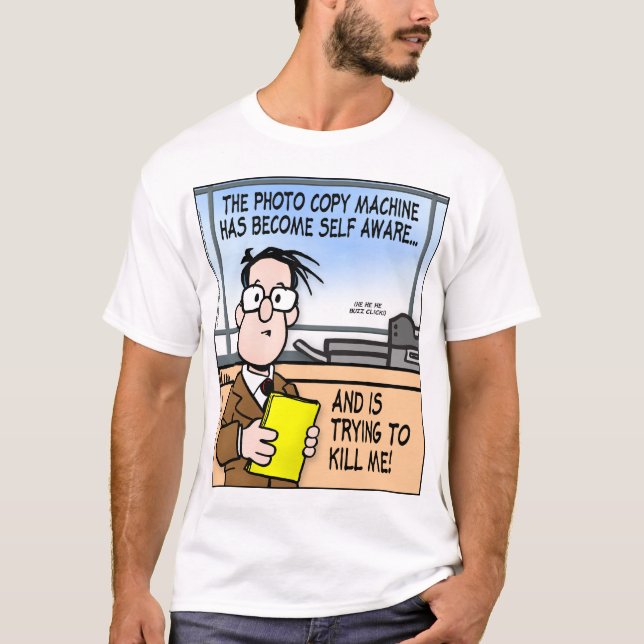 The Copy Machine T-Shirt (Front)