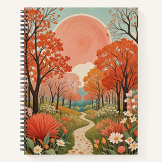  The Coral Sun Path Notebook