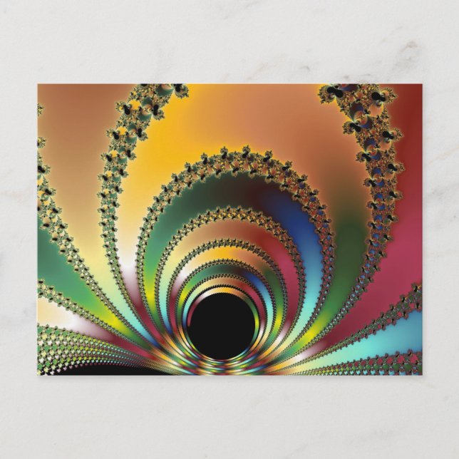 The Core - Fractal Postcard (Front)