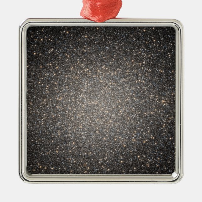 The core of the globular cluster Omega Centauri Metal Ornament (Front)