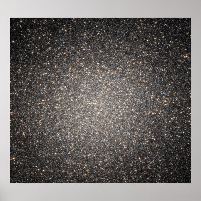 The core of the globular cluster Omega Centauri Poster (Front)