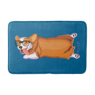The Corgi Spoot Bath Mat