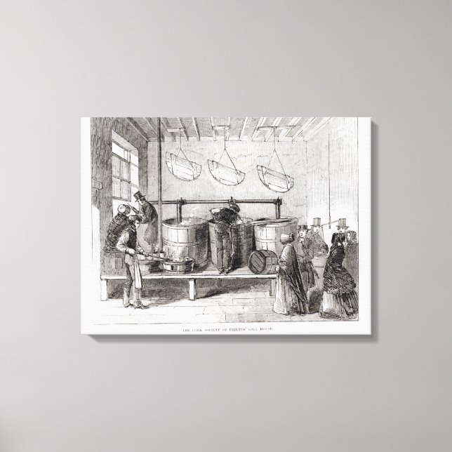 The Cork Society of Friends' Soup House Canvas Print (Front)