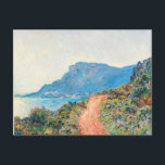 The Corniche near Monaco by Claude Monet Postcard<br><div class="desc">The Corniche near Monaco
by Claude Monet</div>