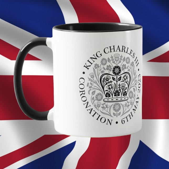 The Coronation Emblem of King Charles 2023 Mug (Creator Uploaded)