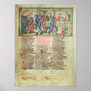 The Coronation of King Henry II's son Poster