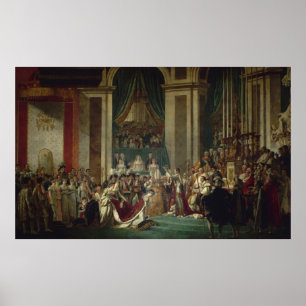 The Coronation of Napoleon, 1807 Poster