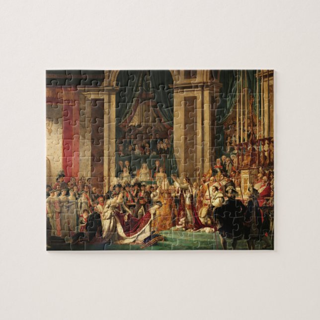 The Coronation of Napoleon by Jacques-Louis David Jigsaw Puzzle (Horizontal)