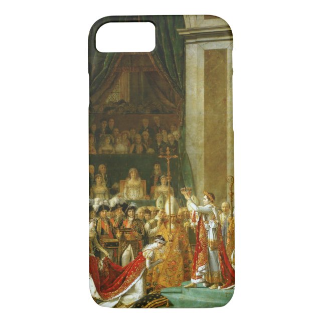 The Coronation of Napoleon, Jacques-Louis David Case-Mate iPhone Case (Back)