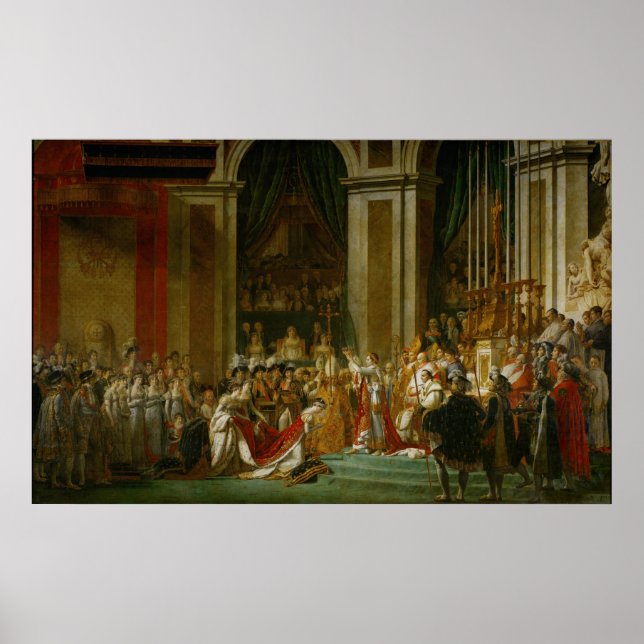 The Coronation of Napoleon Poster (Front)