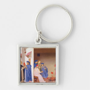 The Coronation of the Virgin Keychain
