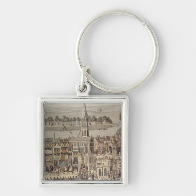 The Coronation Procession of King Edward VI Keychain (Front)