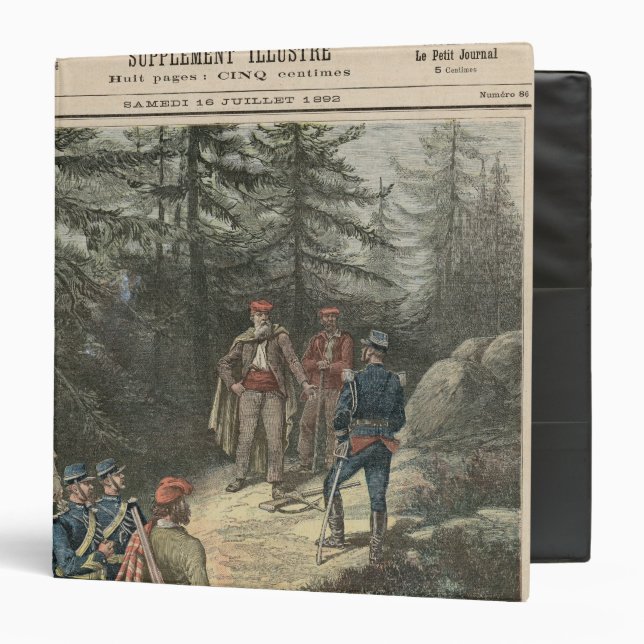 The Corsican Bandit Jacques Bellacoscia Binder (Front/Inside)